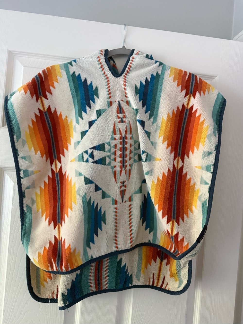 Pendleton Kids Aztec Poncho - Picture 2 of 4